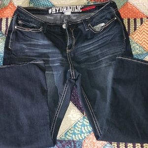 Hydraulic bootcut jeans!!!